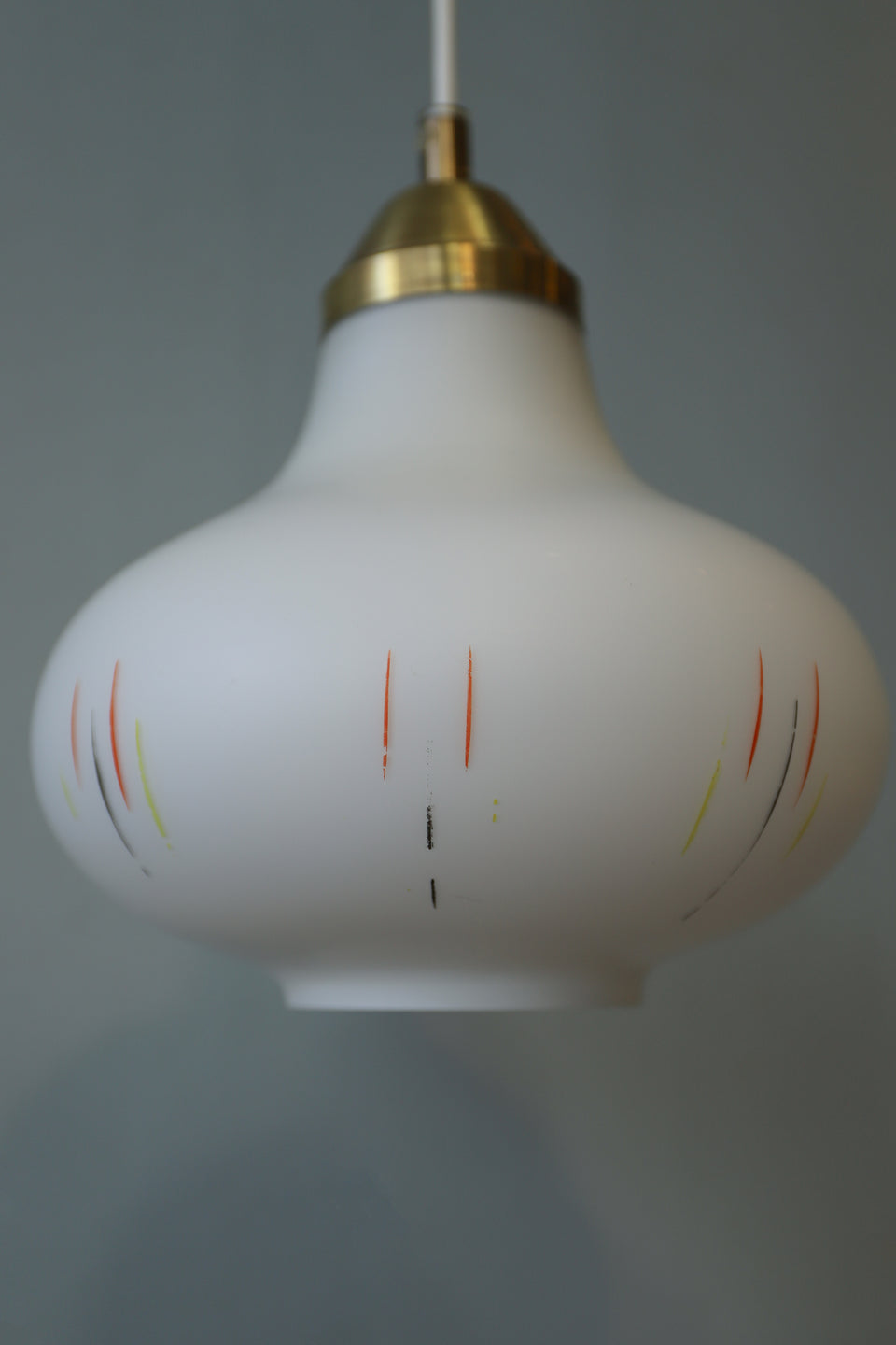 Glass Shade Pendant Light Danish Vintage/デンマークヴィンテージ ペンダントライト ガラスシェード 北欧インテリア