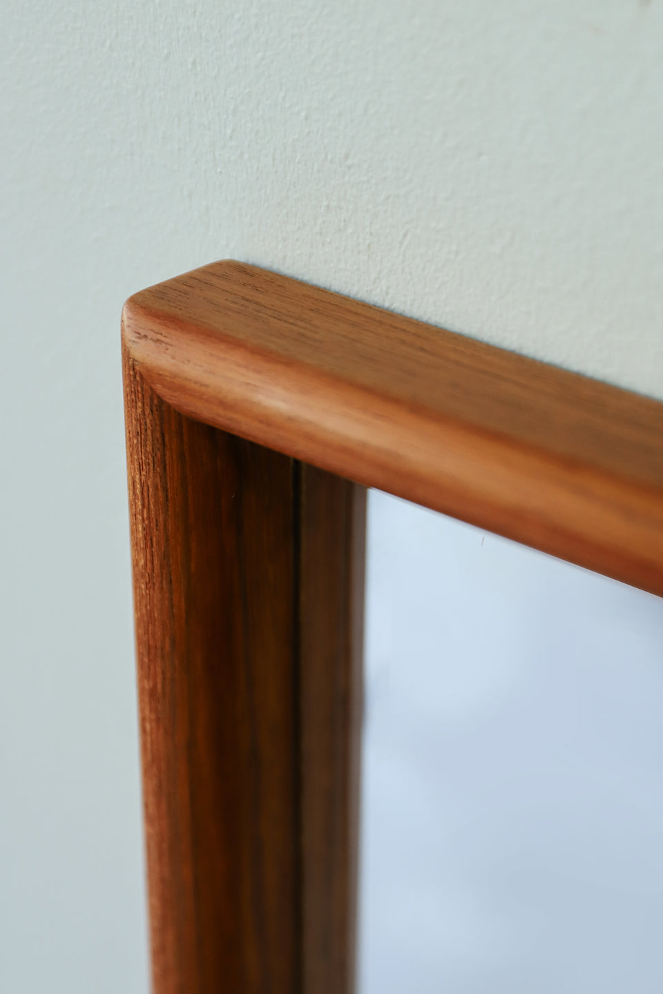 Teakwood Long Slim Wall Mirror/ウォールミラー チーク材 壁掛け 鏡 姿見 インテリア