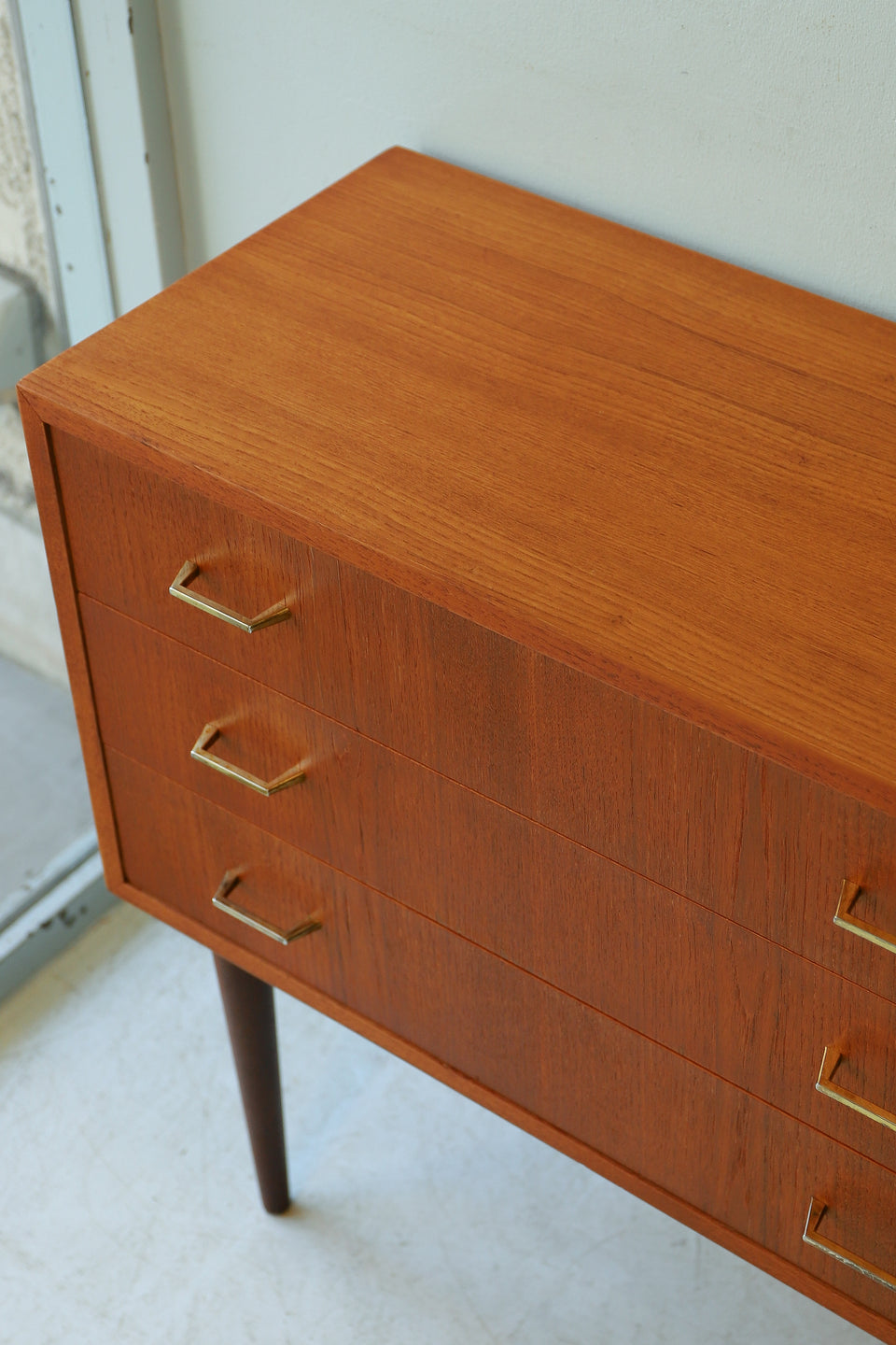 Small Chest of 3Drawers Teakwood Danish Vintage/デンマークヴィンテージ スモールチェスト 3段 チーク材 北欧インテリア