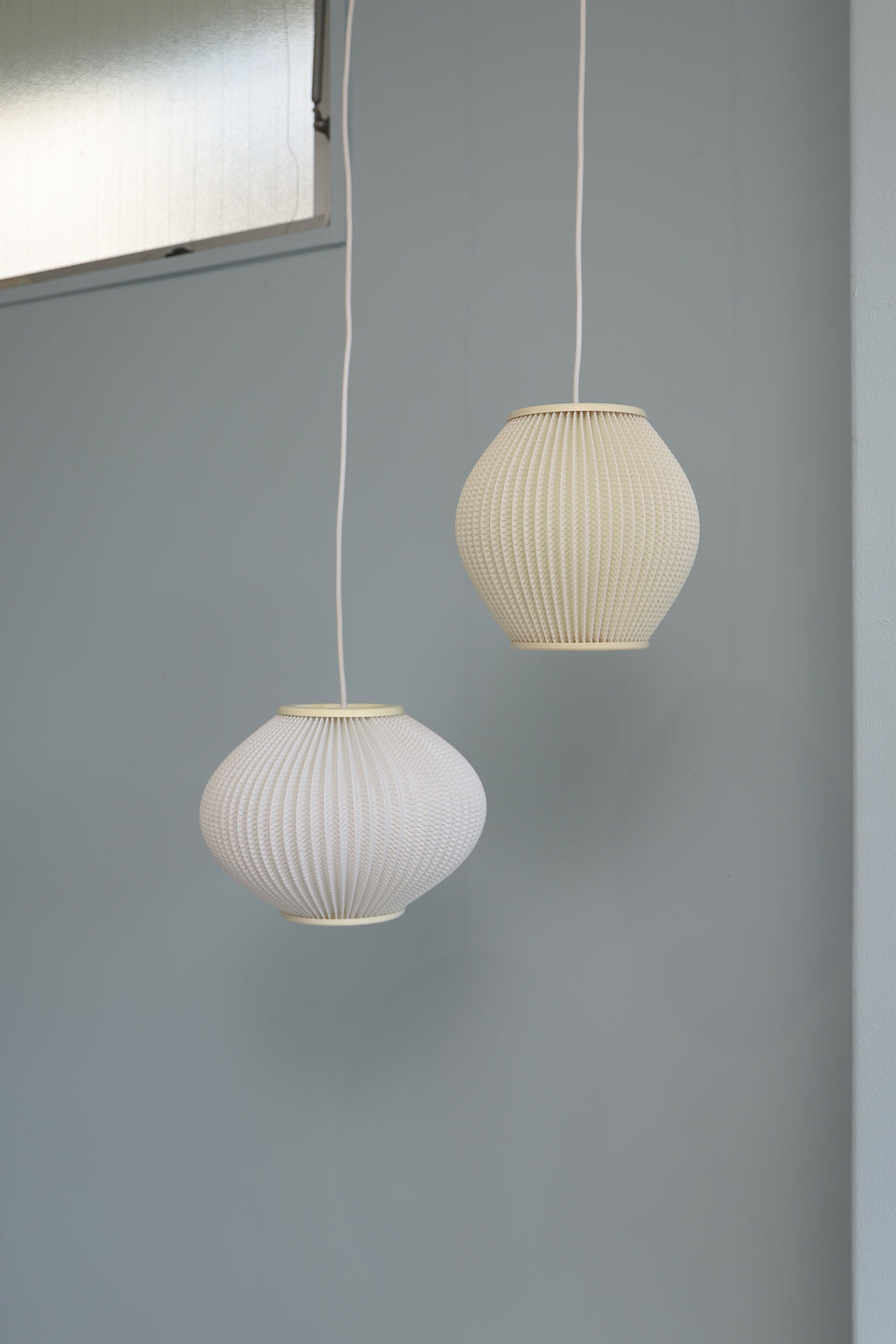 Danish Vintage Hoyrup Pendant Light Pearl Shade/デンマークヴィンテージ ハイラップ ペンダントライト パールシェード プラスチック 北欧インテリア