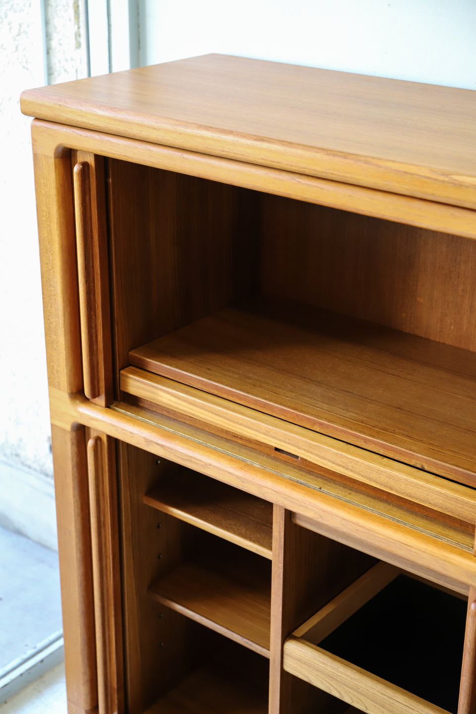 Teakwood Bellows Drink Cabinet Japanese Vintage/ジャパンヴィンテージ ドリンクキャビネット 蛇腹 チーク材