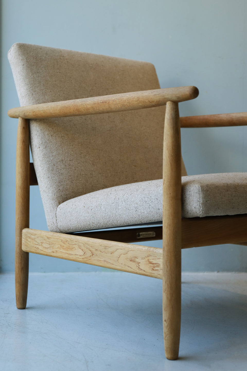 FDB Møbler Easy Chair Model J-65 by Ejvind A. Johansson/デンマークヴィンテージ イージーチェア 1Pソファ アイヴァン・A・ヨハンソン 北欧家具