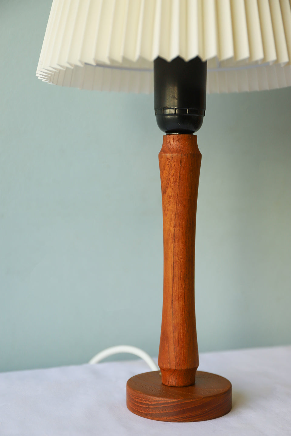 Small Teak Table Lamp Danish Vintage/デンマークヴィンテージ テーブルランプ チーク材 照明 北欧インテリア