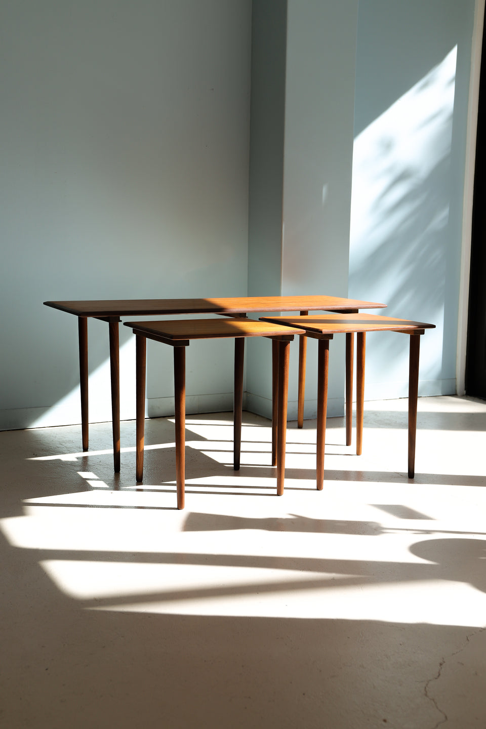 Danish Vintage Nesting Coffee Side Table/デンマークヴィンテージ ネストテーブル コーヒーテーブル 北欧家具