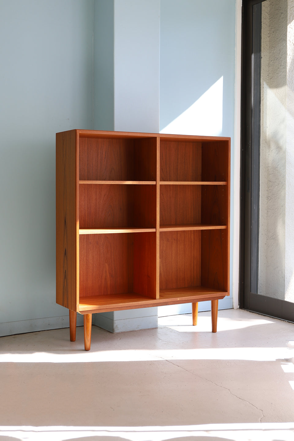 Bookcase Teakwood Danish Vintage/デンマークヴィンテージ ブックケース チーク材 本棚 シェルフ 収納 北欧家具