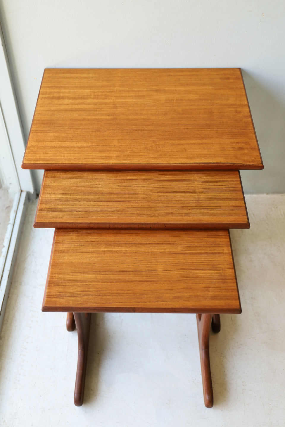 G-PLAN Nesting Table Fresco Victor Wilkins UK Vintage/イギリスヴィンテージ ジープラン ネストテーブル フレスコ サイドテーブル
