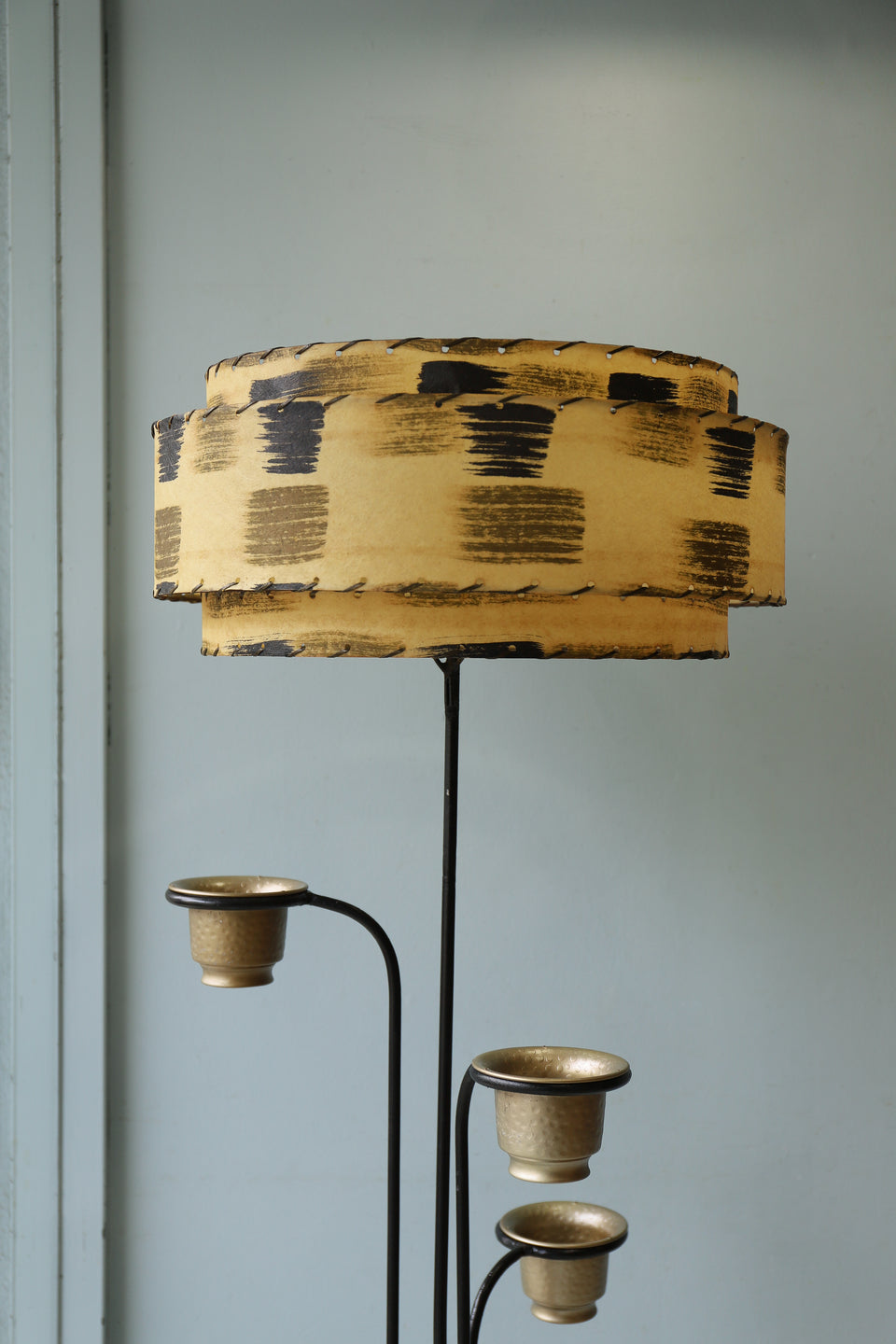 US Midcentury Vintage Floor Stand With Planter/アメリカヴィンテージ フロアスタンド ランプ プランター ミッドセンチュリー