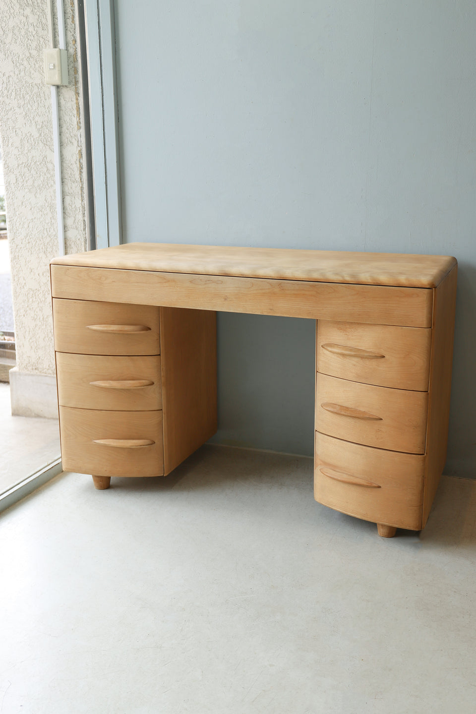 HEYWOOD-WAKEFIELD Kneehole Desk US Vintage/アメリカヴィンテージ 両袖デスク ヘイウッドウェイクフィールド ミッドセンチュリー