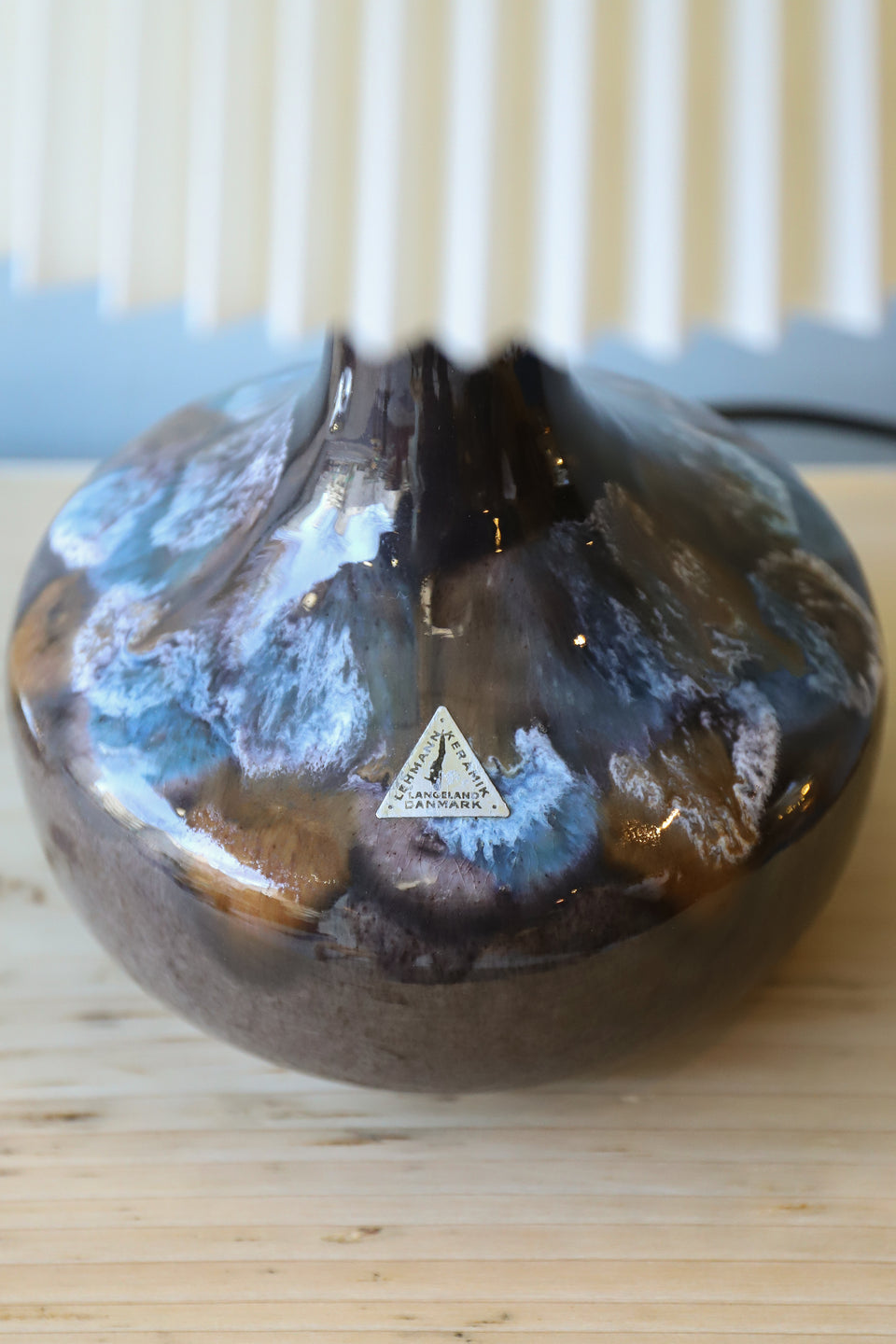 Lehmann Keramik Table Lamp Danish Vintage/デンマークヴィンテージ テーブルランプ リーマンケラミック 陶器 間接照明 北欧インテリア