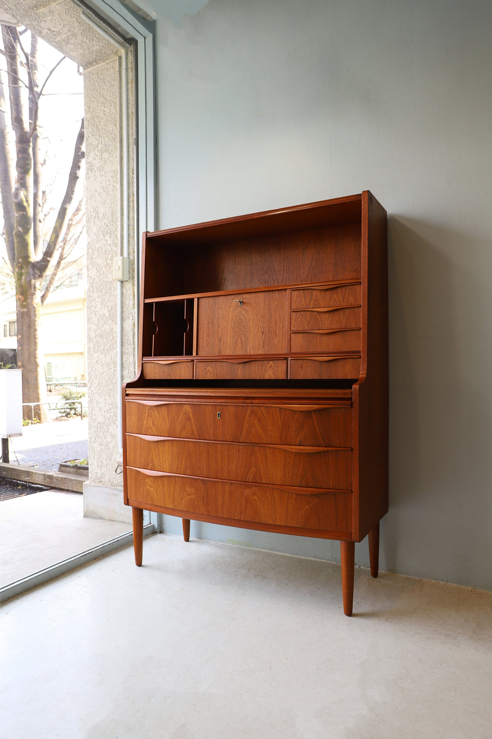 Klim Møbelfabrik Erling Torvits Writing Bureau/デンマークヴィンテージ エーリング・トロヴィッツ ライティングビューロー 北欧家具