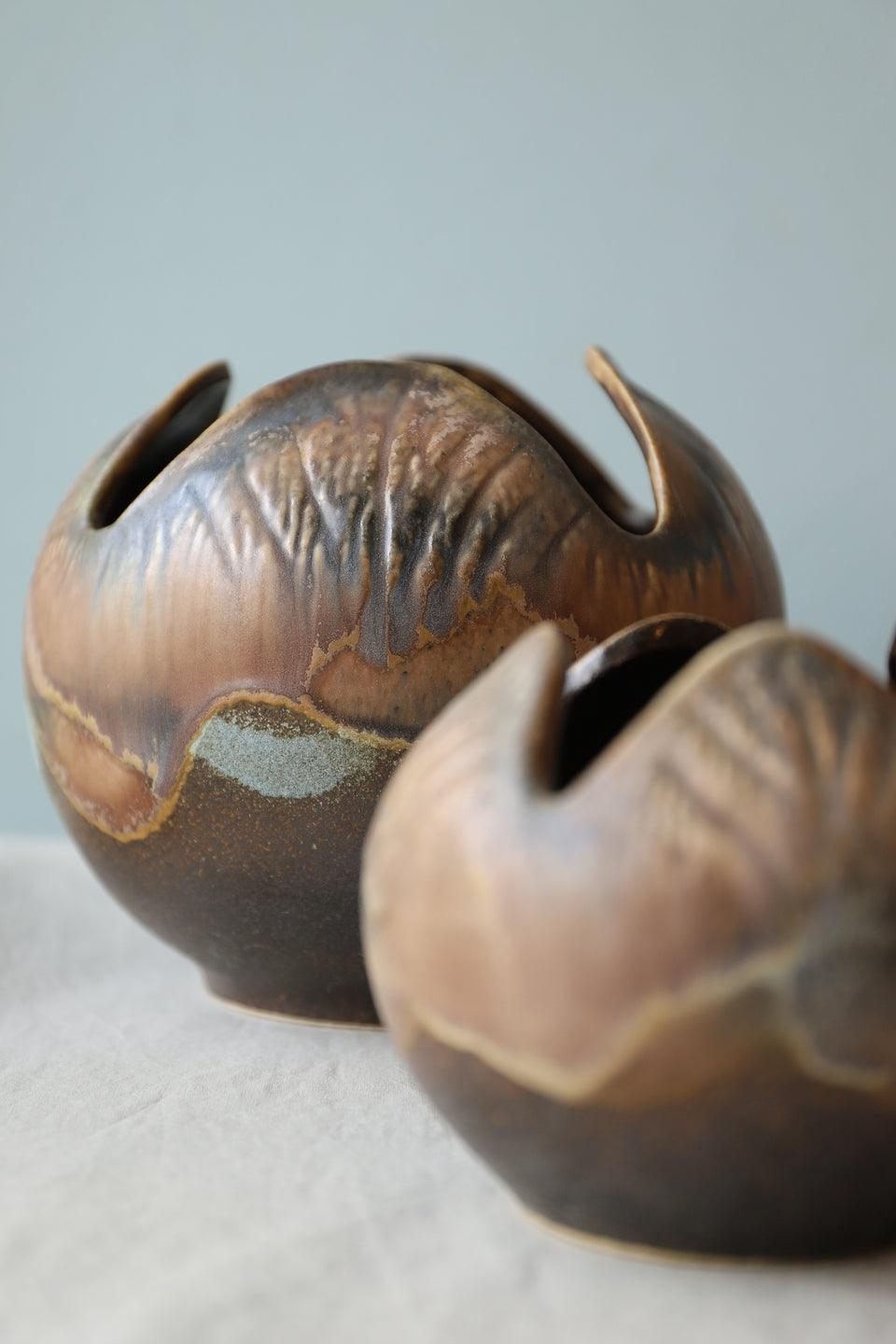 W.Germany Vintage Dümler&Breiden Vase Fat Lava/西ドイツヴィンテージ ドゥムラー&ブライデン フラワーベース 花器 ファットラヴァ