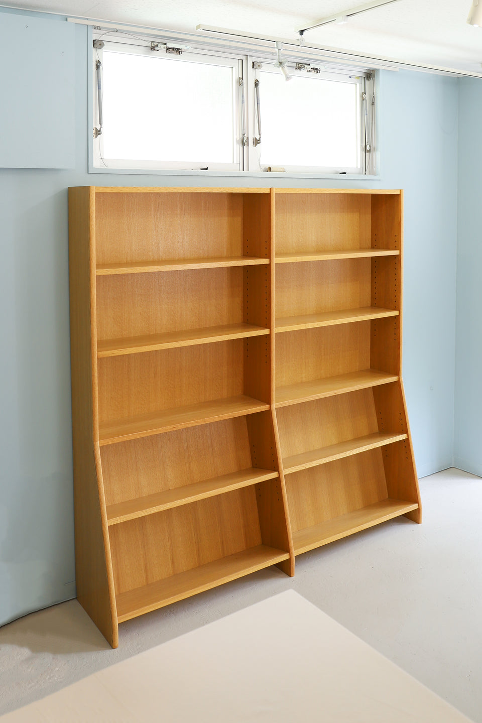 Large Library Bookshelf/ブックシェルフ 本棚 図書館 収納家具
