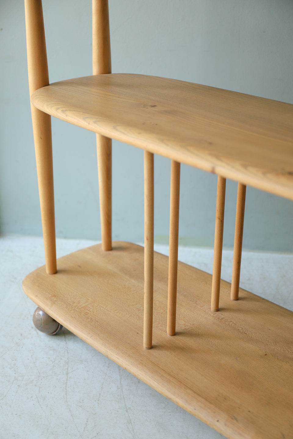 UK Vintage Ercol Bookcase Trolley/イギリスヴィンテージ アーコール ブックケース トロリー ワゴン