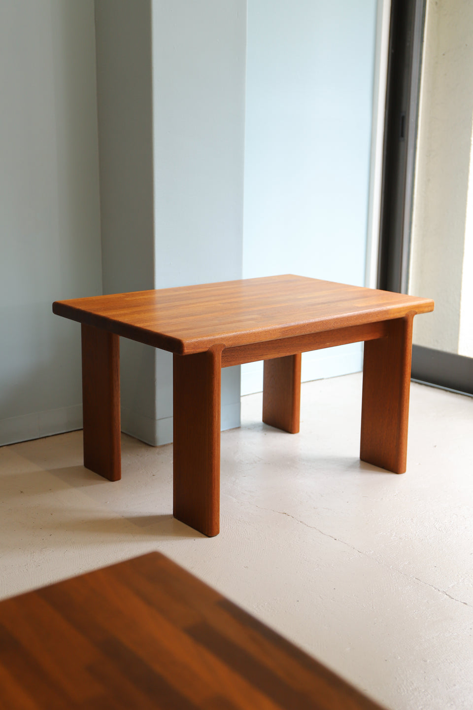 Japanese Vintage Teakwood Center Table/ジャパンヴィンテージ センターテーブル チーク集成材 サイドテーブル