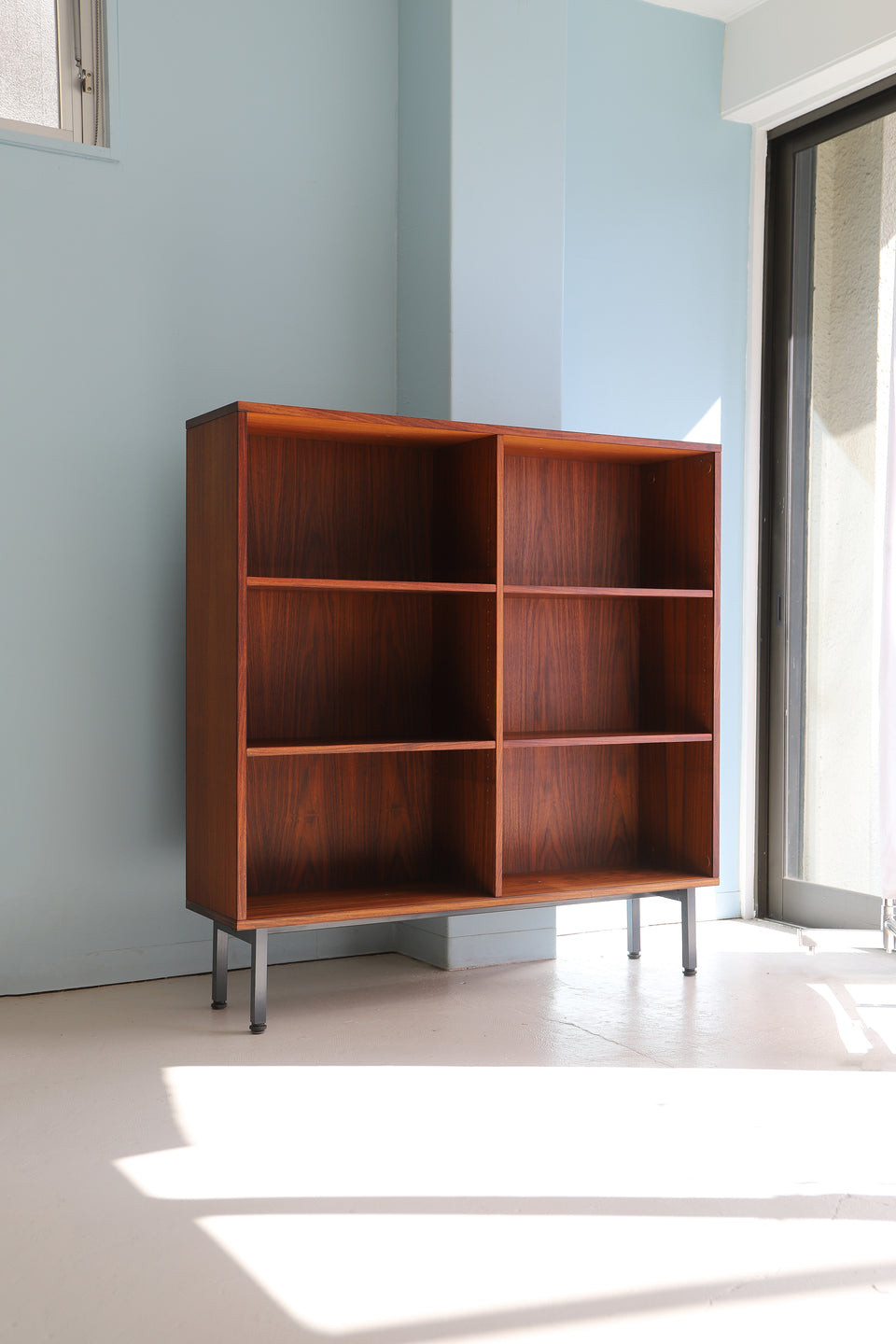 Danish Vintage Nipu Rosewood Bookcase/デンマークヴィンテージ ブックケース シェルフ 本棚 ローズウッド 北欧インテリア