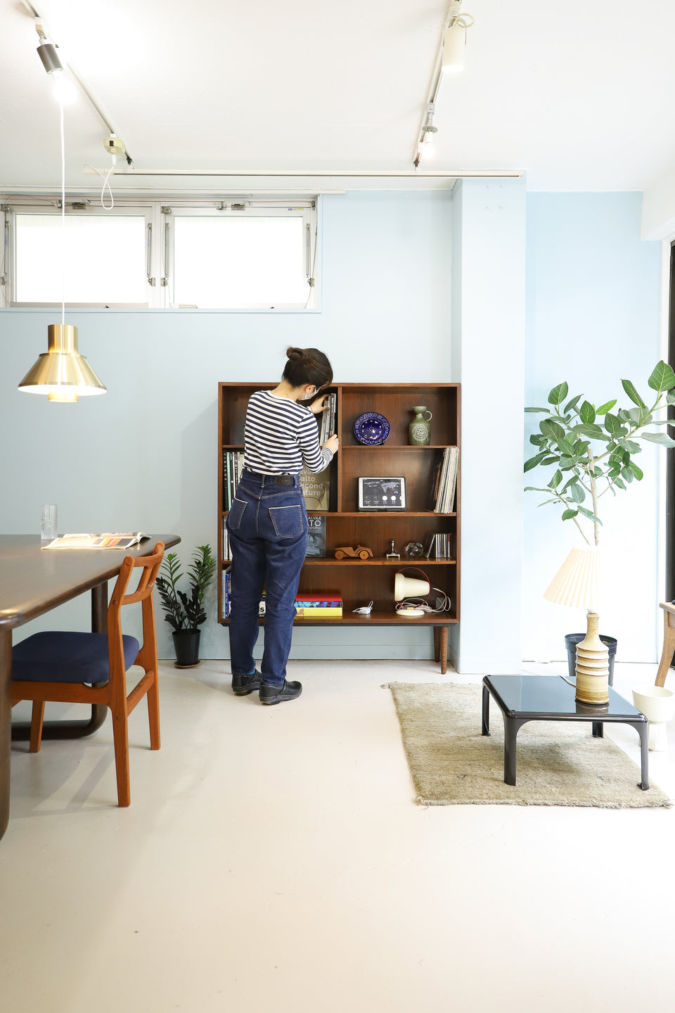 Omann Jun Møbelfabrik Rosewood Bookcase No.5 Danish Vintage/デンマークヴィンテージ ブックケース 本棚 ローズウッド 北欧家具