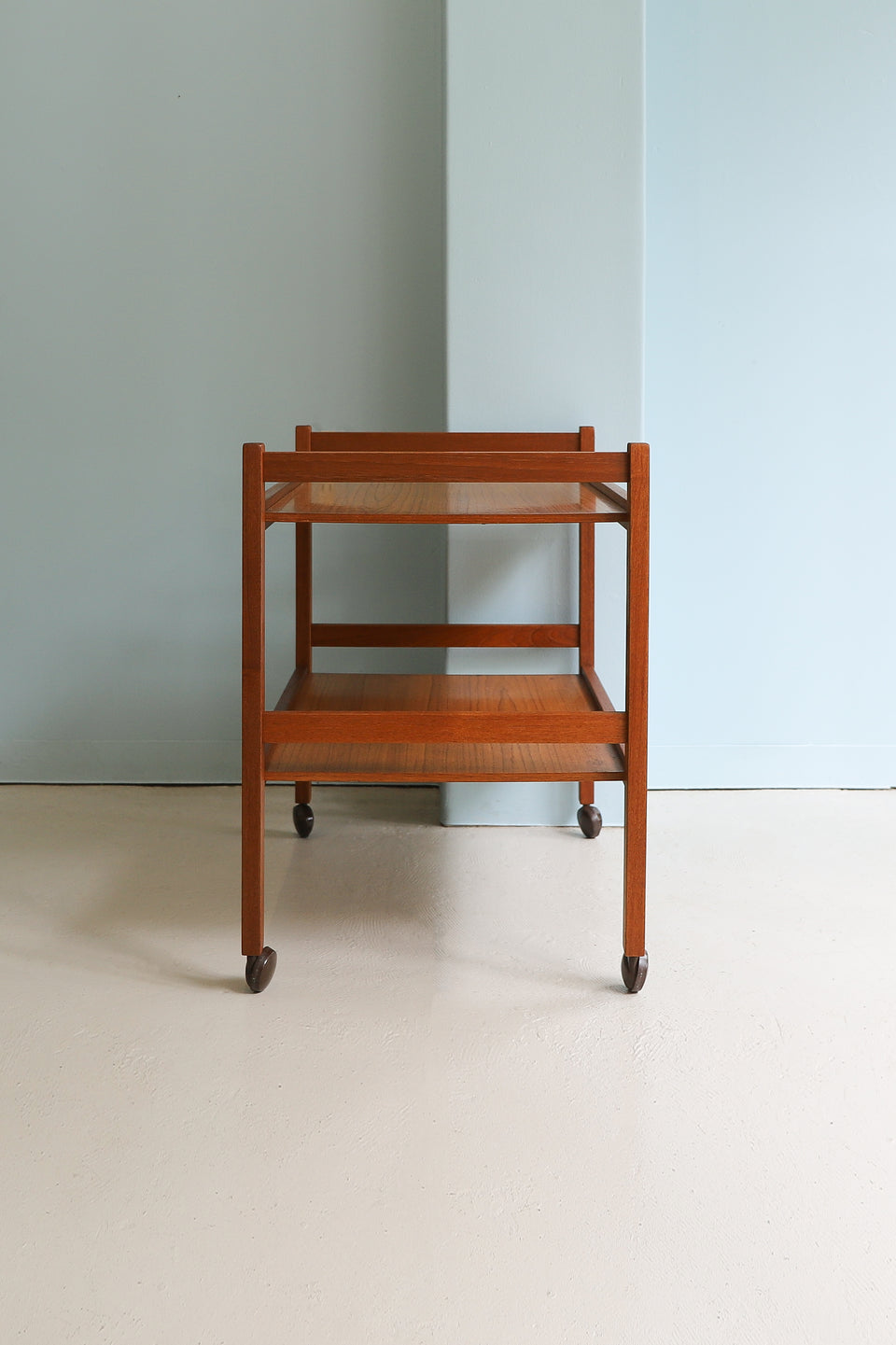 Danish Vintage BRDR. FURBO Bar Cart Wagon/デンマークヴィンテージ ワゴン バーカート チーク材 北欧家具
