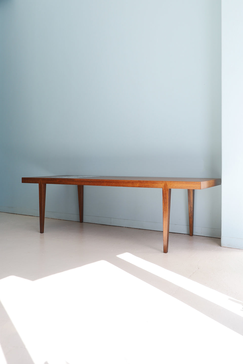 Haslev×Royal Copenhagen Rosewood Coffee Table/ハスレヴ×ロイヤルコペンハーゲン コーヒーテーブル ローズウッド タイルトップ