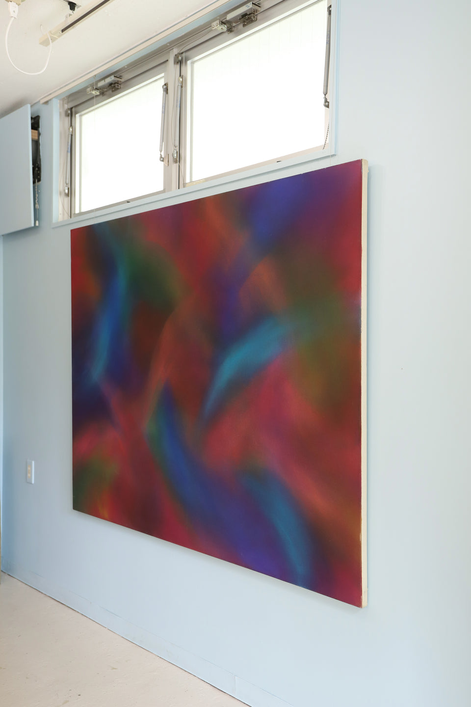 Negishi Yoshiro 93-5-18 Color Field Painting/根岸芳郎 絵画 アクリル キャンバス カラーフィールドペインティング