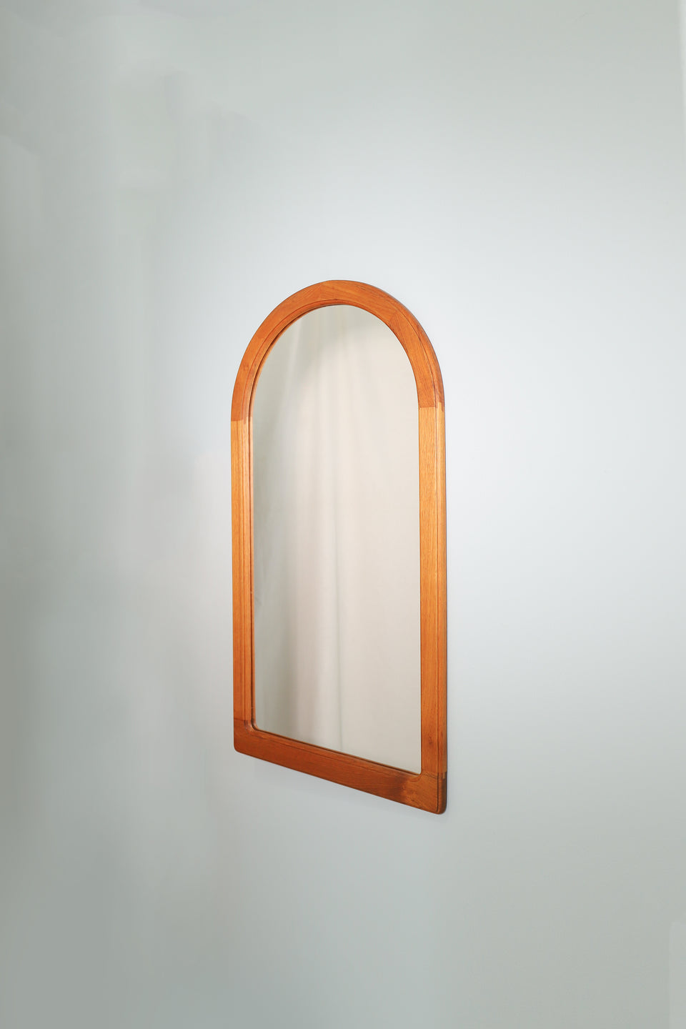 Pedersen&Hansen Wall Mirror Teak Frame/デンマークヴィンテージ ウォールミラー チークフレーム 壁掛け鏡 北欧インテリア