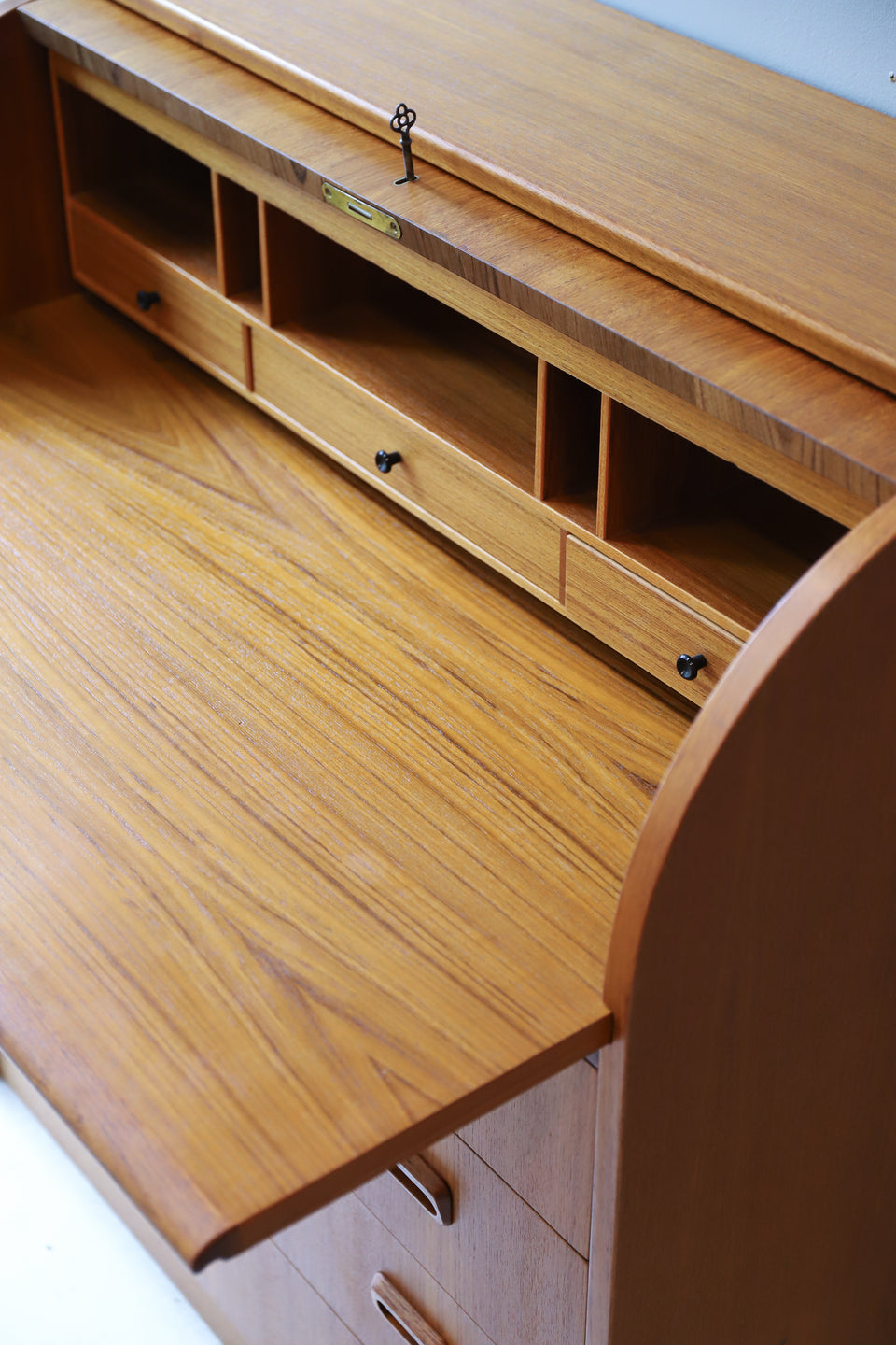 Swedish Vintage Rolltop Bureau Egon Ostergaard/スウェーデンヴィンテージ ロールトップビューロー