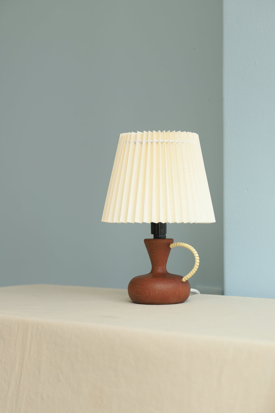 Teakwood Small Vase Table Lamp Danish Vintage/デンマークヴィンテージ スモールテーブルランプ チーク材 間接照明 北欧インテリア