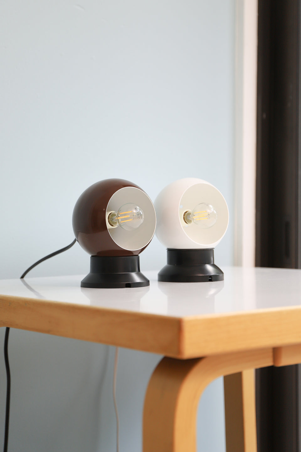 Danish Vintage Magnet Ball Wall Lamp/デンマークヴィンテージ ボールウォールランプ 壁掛け テーブルランプ 北欧インテリア