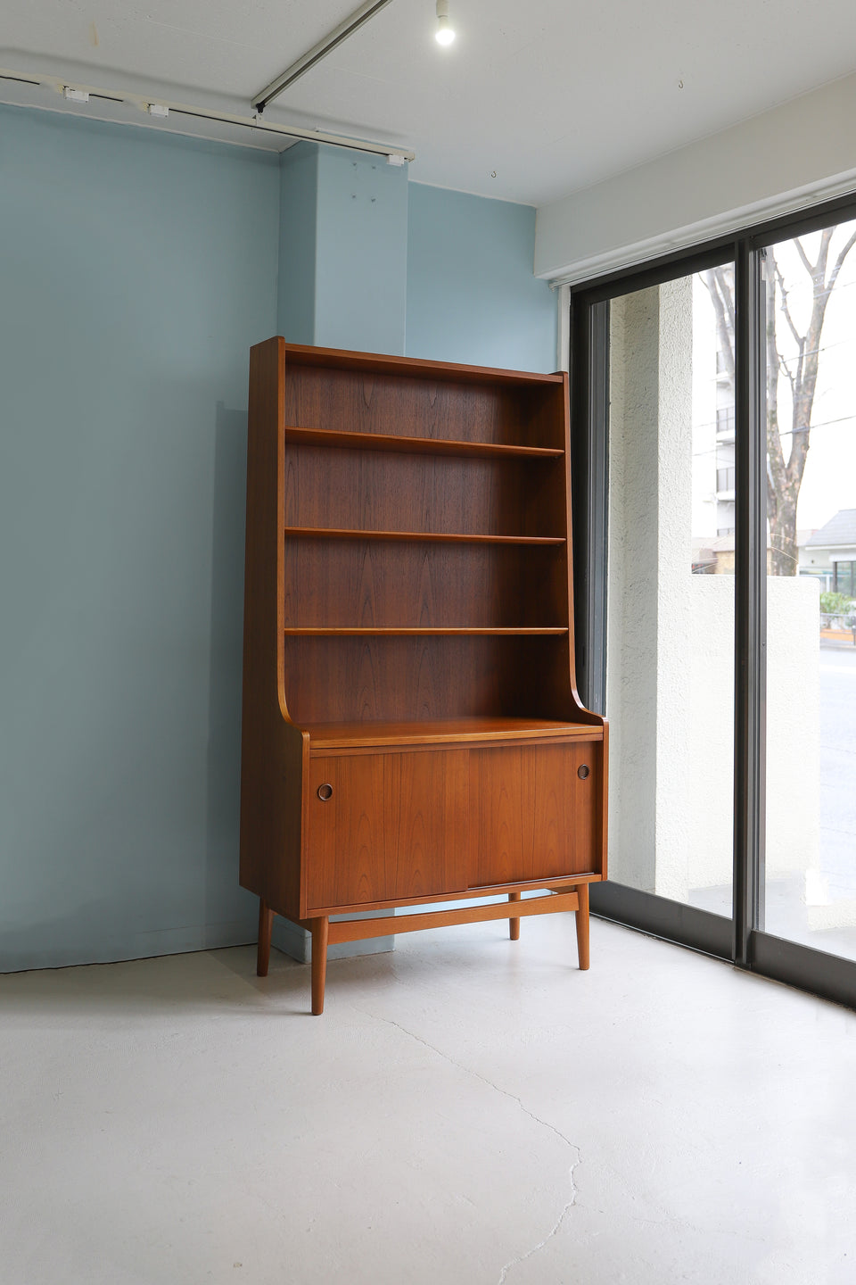 Nexø Møbelfabrik Bornholms Bookcase Johannes Sorth/デンマークヴィンテージ ブックケース 本棚 ヨハネス・ソース 収納 北欧家具