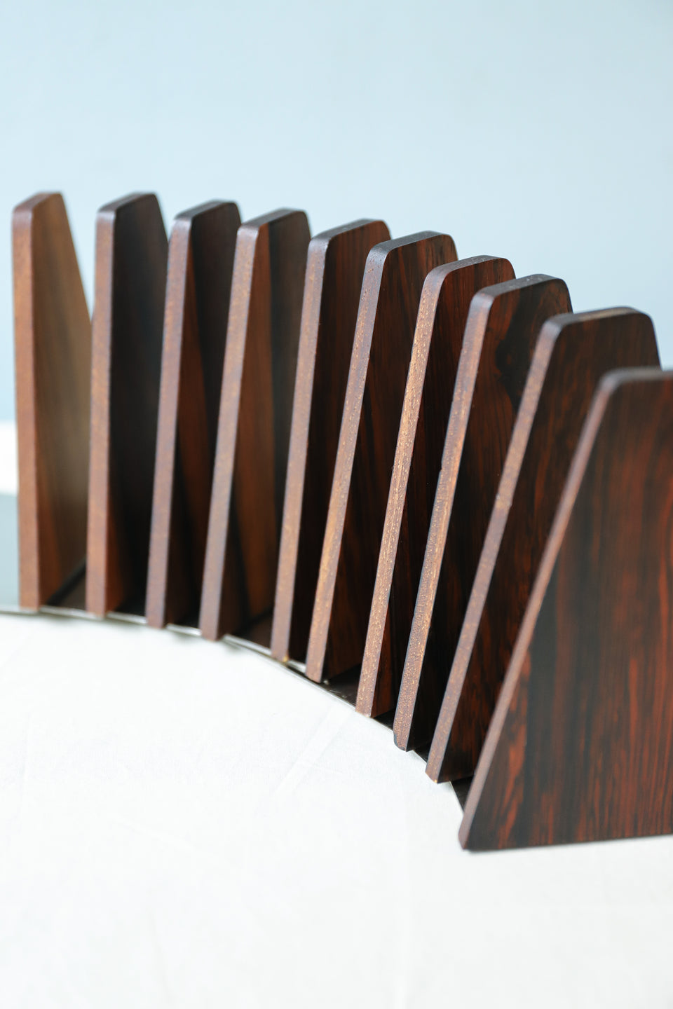 Danish Vintage Rosewood Bookend/デンマークヴィンテージ ブックエンド ローズウッド 本立て