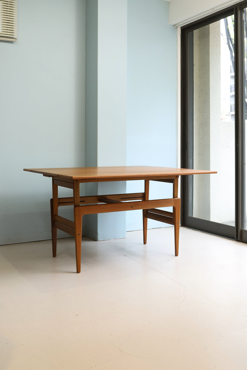 Kai Kristiansen Elevator Extension Table Vildbjerg Møbelfabrik/デンマークヴィンテージ カイ・クリスチャンセン エレベーター エクステンションテーブル 北欧家具