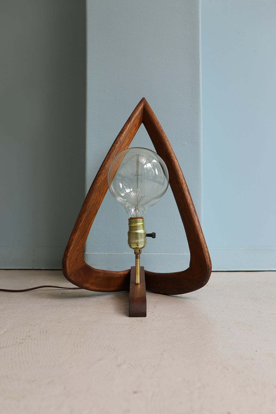 Wood Frame Table Lamp/ウッドフレーム テーブルランプ ヴィンテージスタイル インダストリアル 間接照明