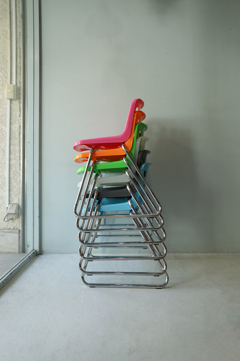 Robin Day Polo Chair Sled Base/ロビン・デイ ポロチェア スタッキング イギリス製