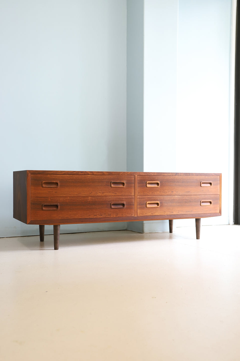 Danish Vintage Hundevad&Co. Rosewood Side Board/デンマークヴィンテージサイドボード ローボード ローズウッド 収納 北欧家具