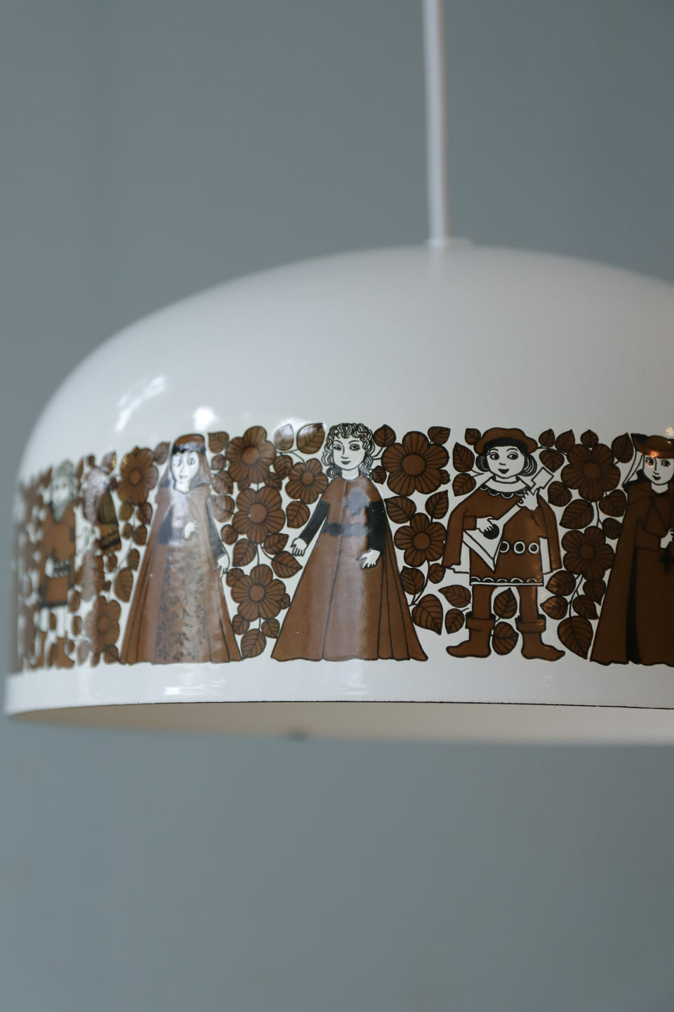 Vintage FINEL Enamel Pendant Light/フィネル ペンダントライト ホーロー 照明 北欧ヴィンテージ