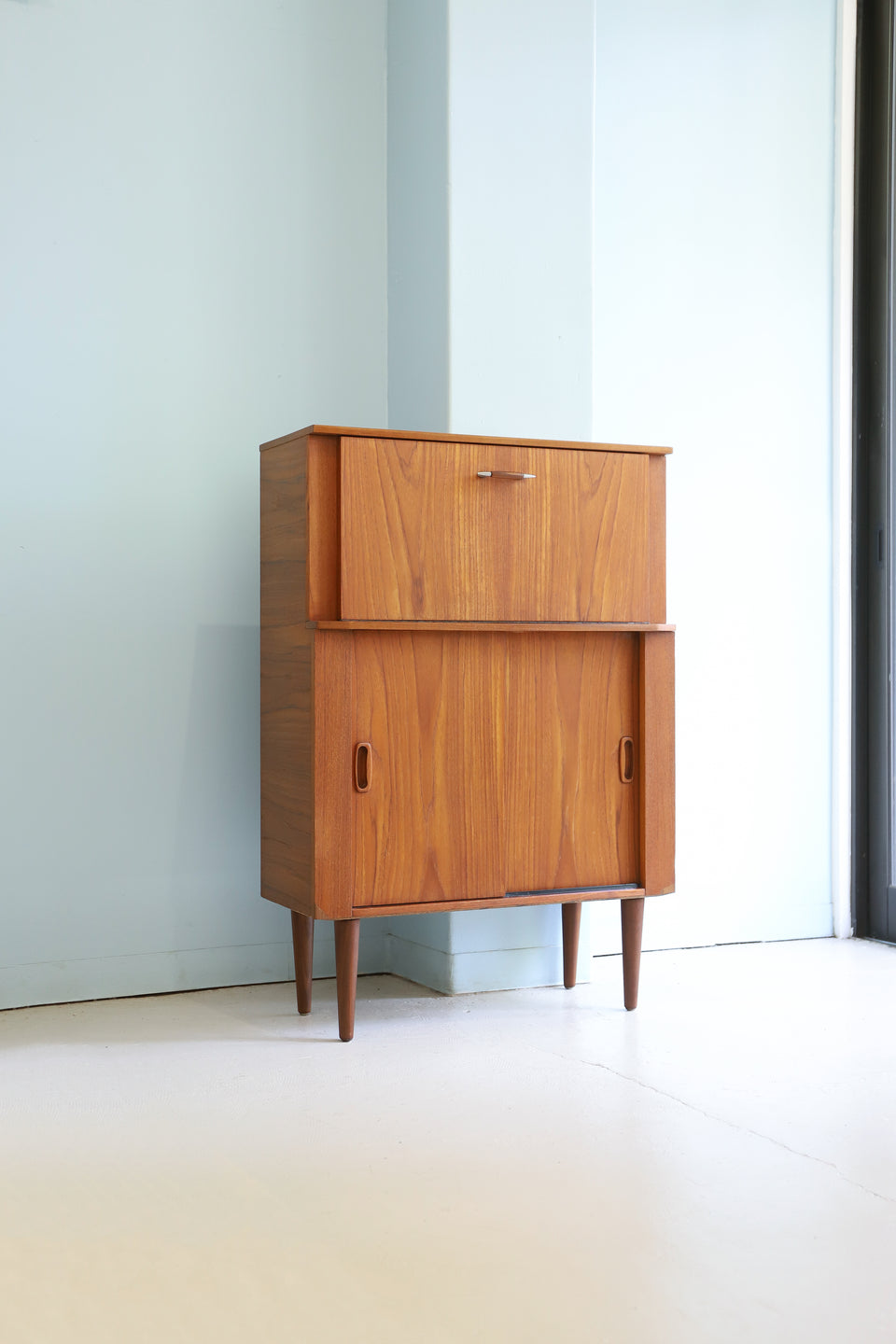 Midcentury Vintage Drink Cabinet Bureau/ミッドセンチュリーヴィンテージ ドリンクキャビネット ビューロー