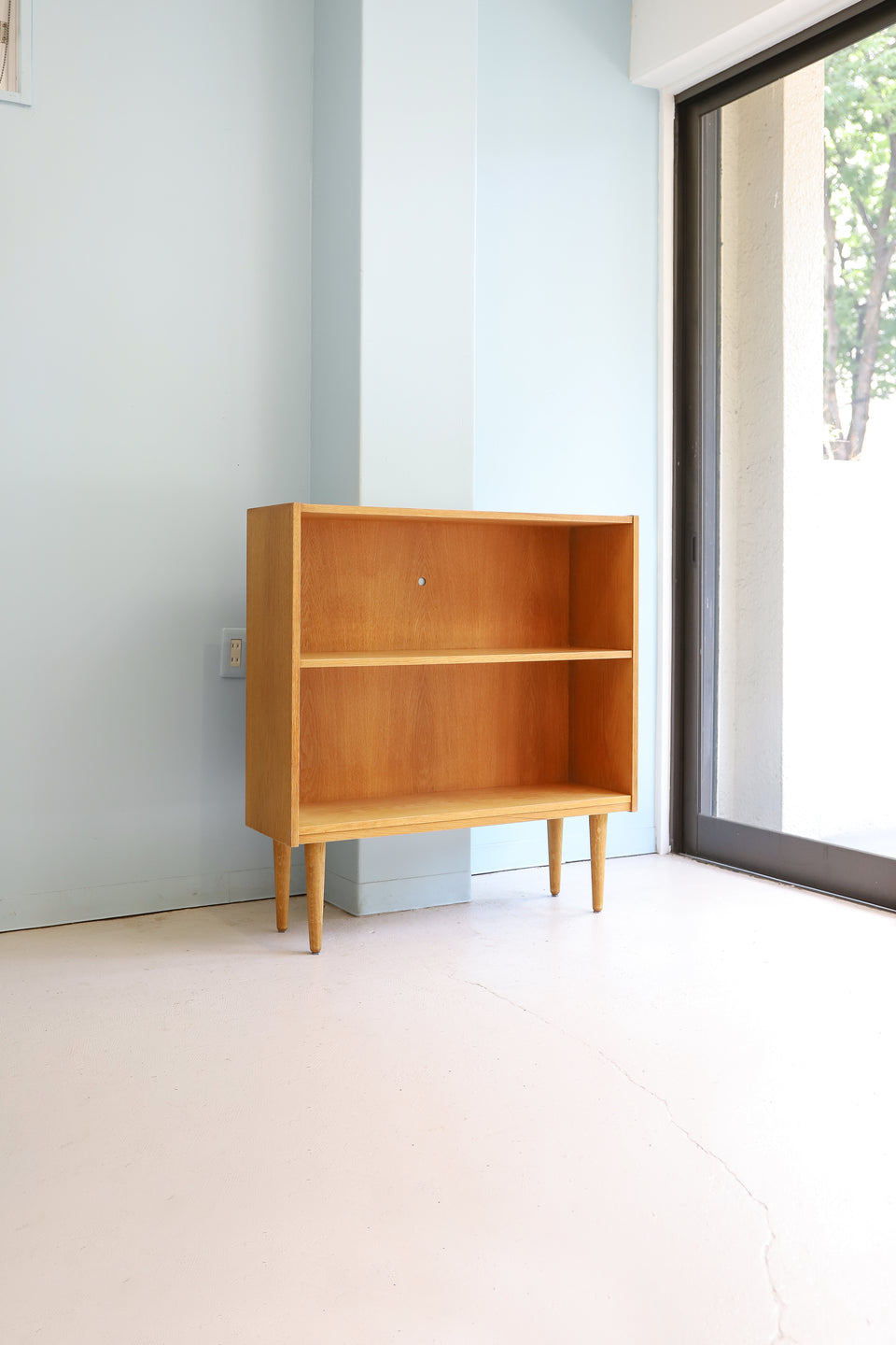 Danish Vintage Oakwood Small Bookcase/デンマークヴィンテージ ブックケース オーク材 本棚 北欧家具