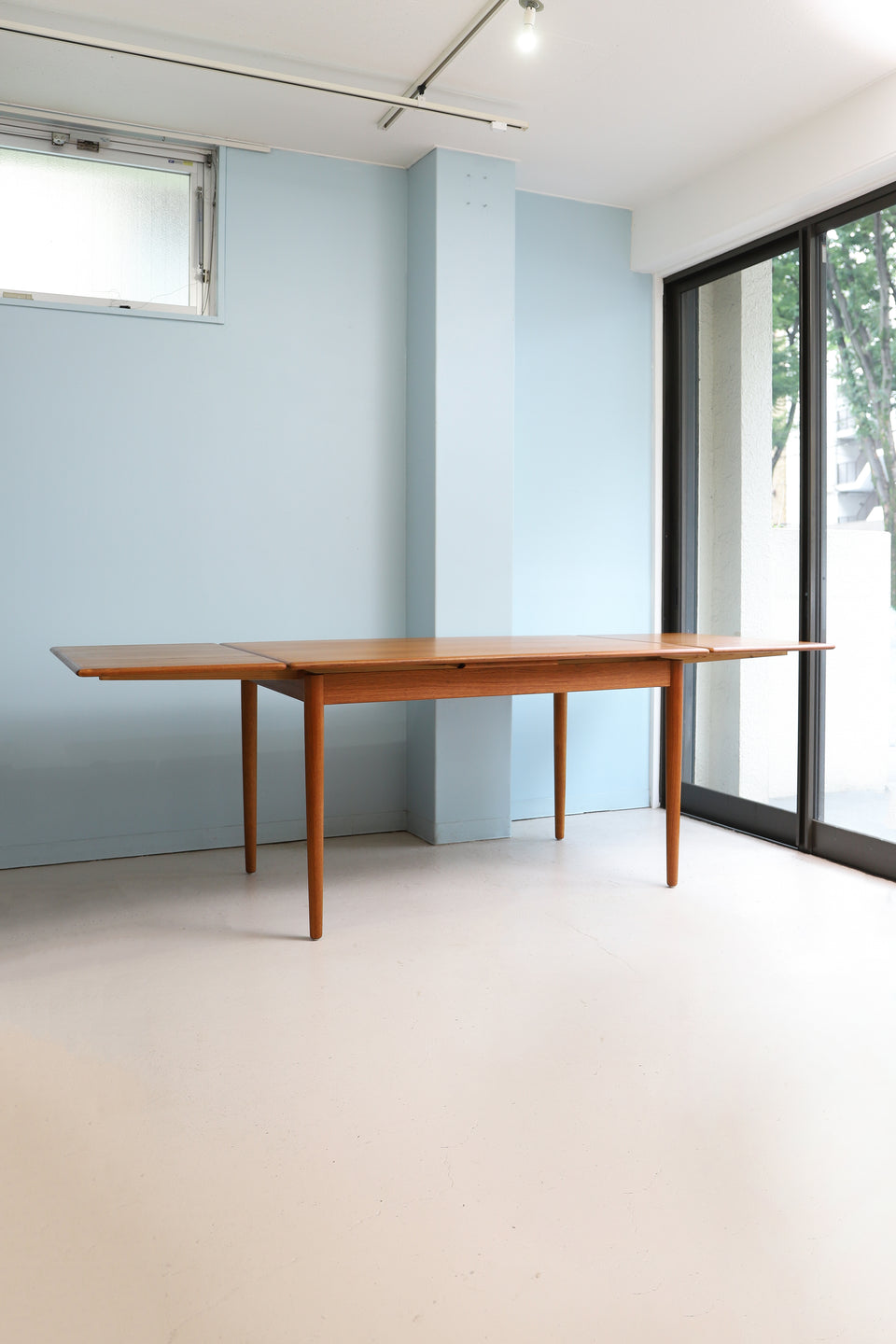 Danish Vintage Draw Leaf Extension Dining Table/デンマークヴィンテージ エクステンション ダイニングテーブル ドローリーフ 北欧家具