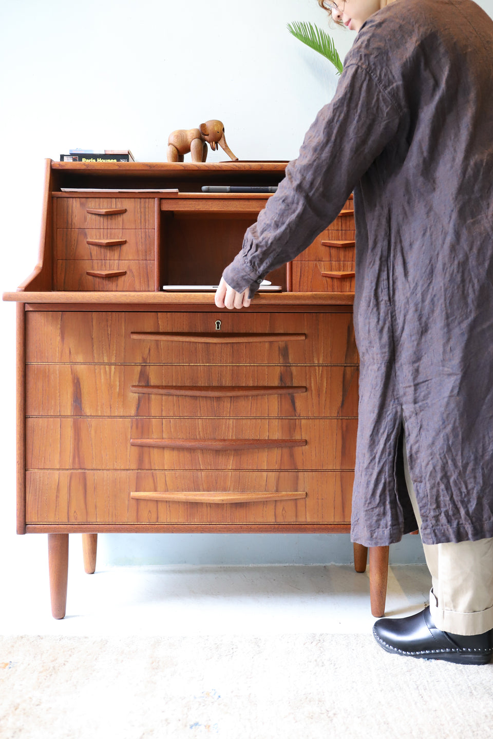 Randers Møbelfabrik Writing Bureau Danish Vintage/デンマーク ヴィンテージ ライティング ビューロー デスク チェスト ドレッサー 北欧家具