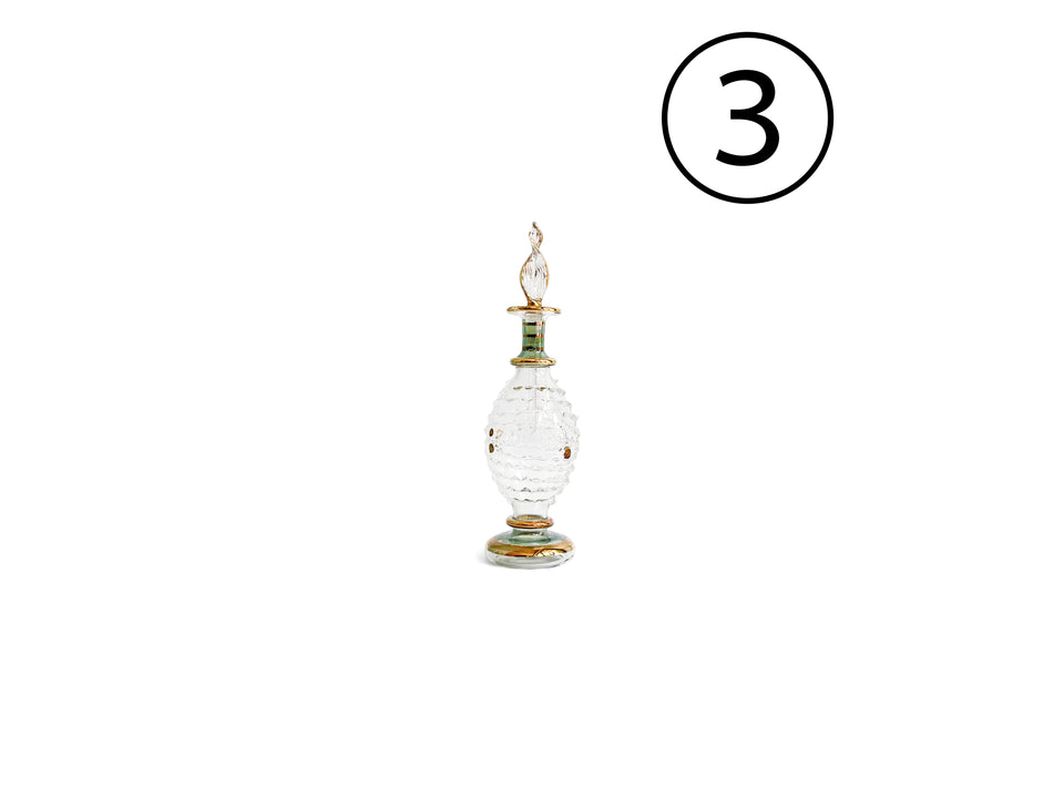 Egyptian Glass Perfume Bottle/エジプトガラス 香水瓶 パフュームボトル インテリア