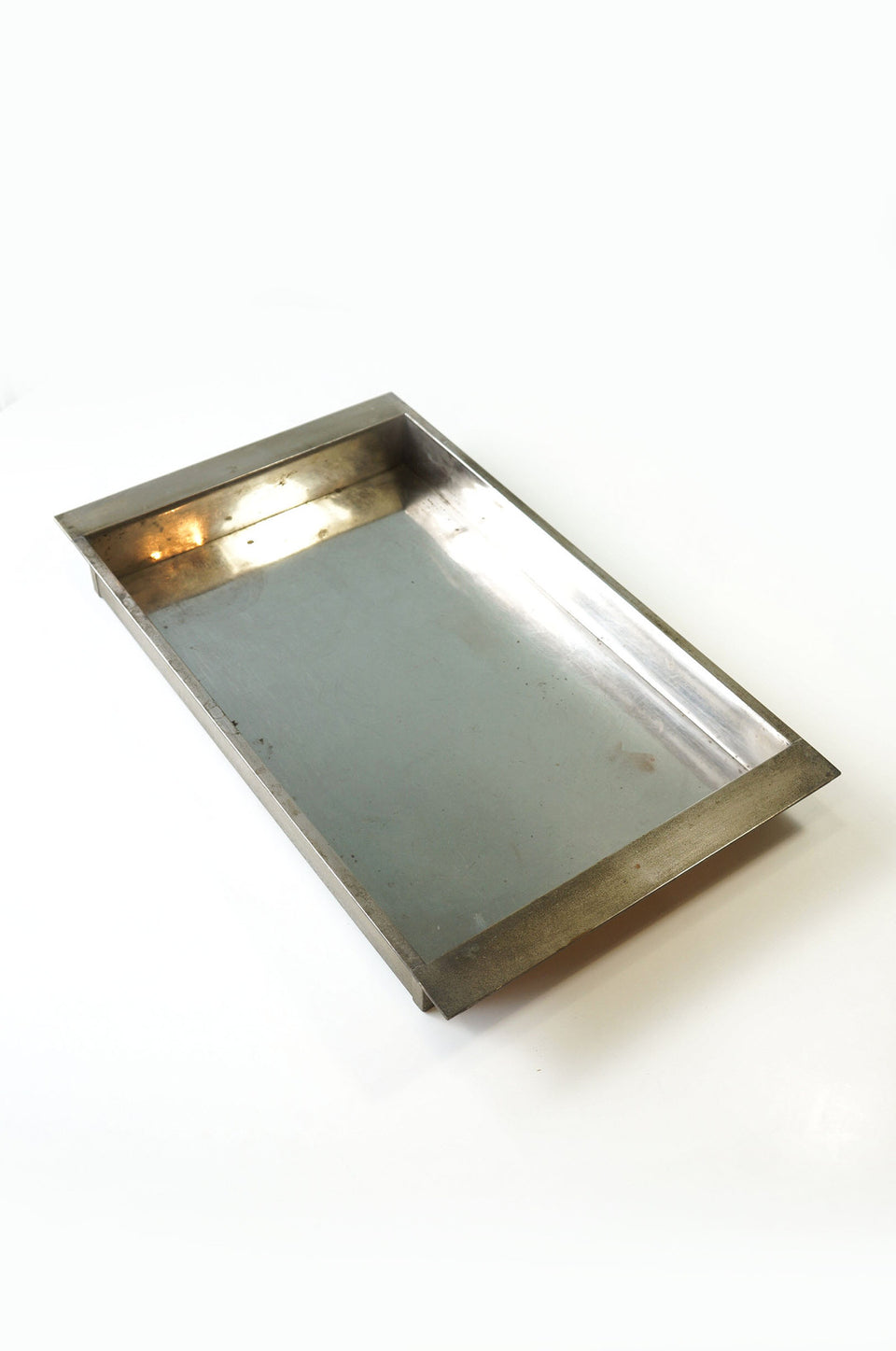 Vintage Stainless Tray/ヴィンテージ ステンレス トレイ インテリア レトロ シャビー インダストリアル