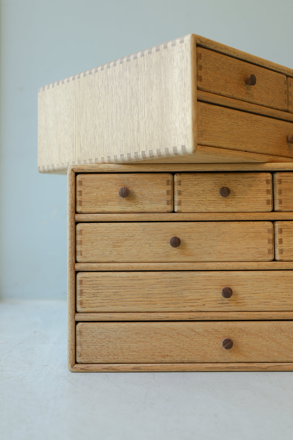 Wooden Desktop Chest Japanese Vintage/ジャパンヴィンテージ 小引き出し 卓上チェスト レトロ 収納