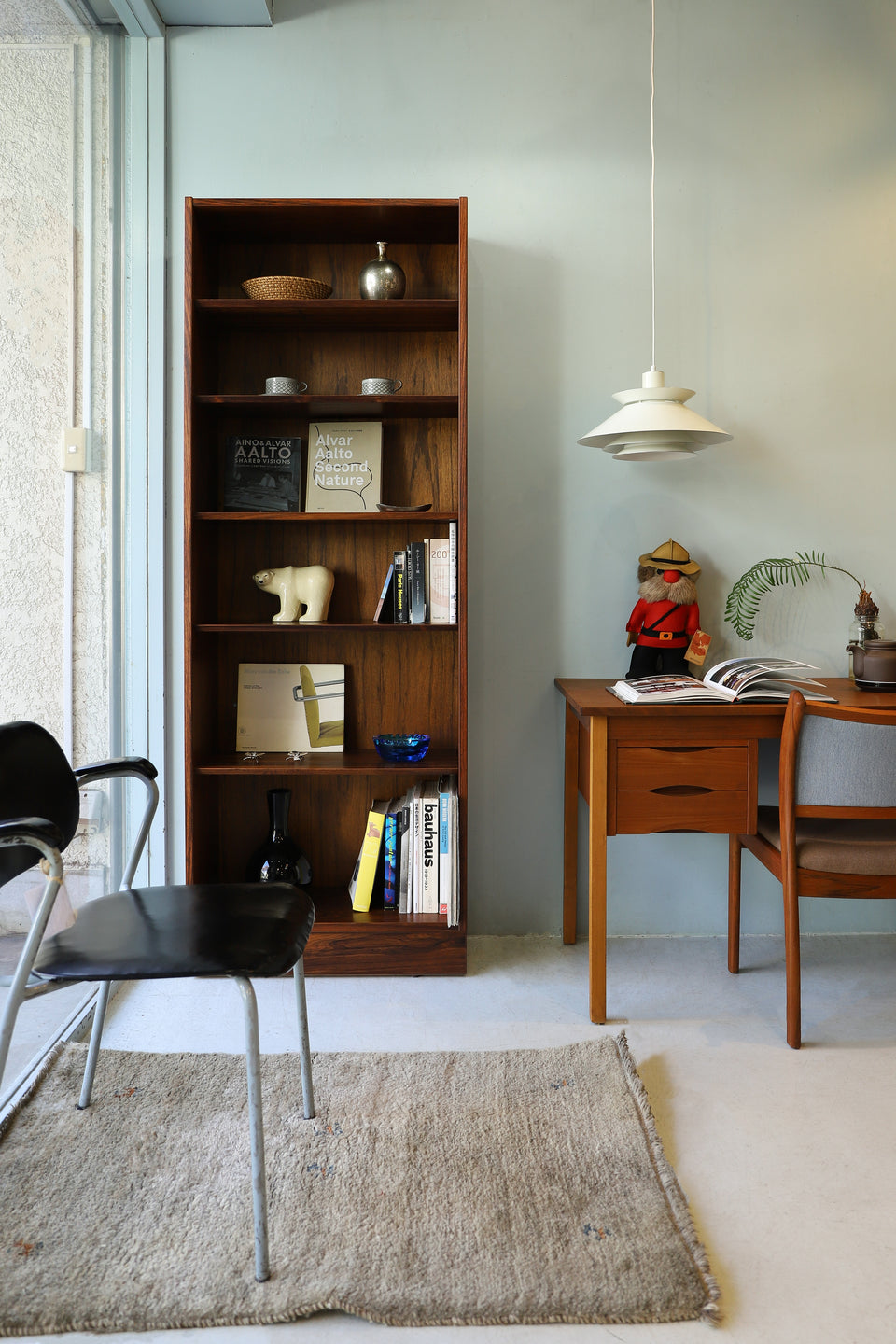 Slim Bookcase Rosewood Hundevad&Co. Danish Vintage/デンマークヴィンテージ スリムブックケース 本棚 ローズウッド 収納 北欧インテリア