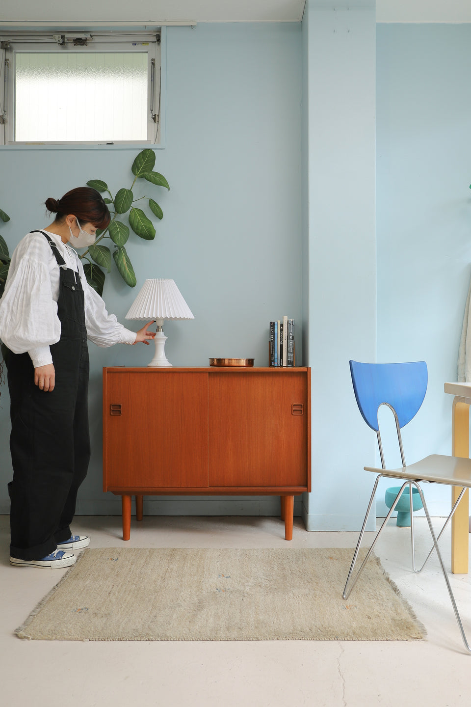 Danish Vintage Sejling Skabe Sideboard N.P. Nielsen/デンマークヴィンテージ サイドボード チーク材 収納 北欧家具