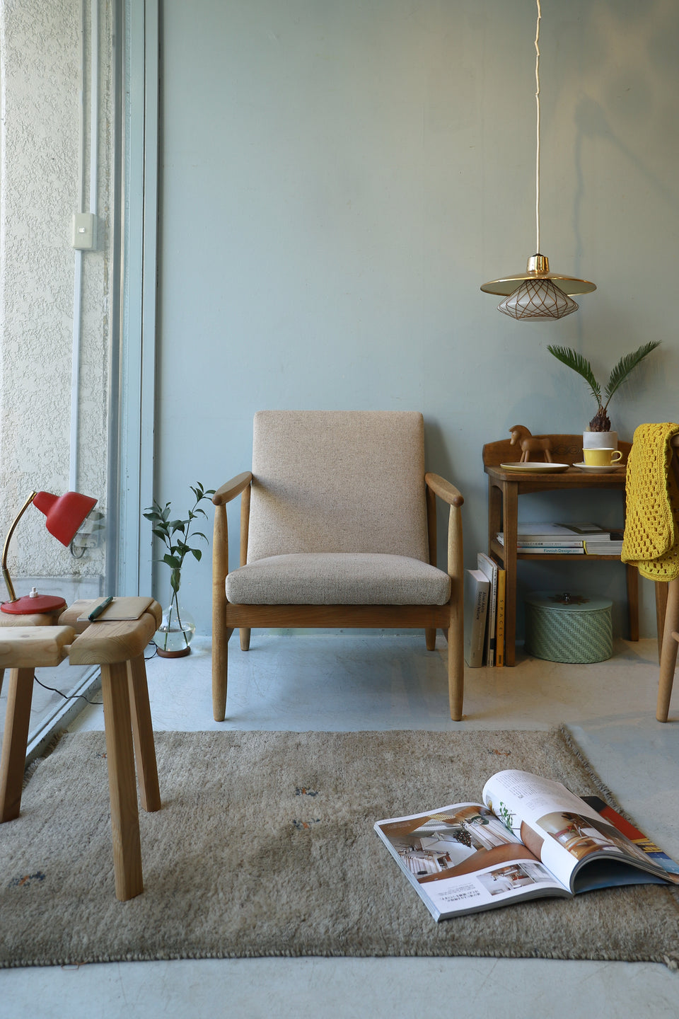 FDB Møbler Easy Chair Model J-65 by Ejvind A. Johansson/デンマークヴィンテージ イージーチェア 1Pソファ アイヴァン・A・ヨハンソン 北欧家具