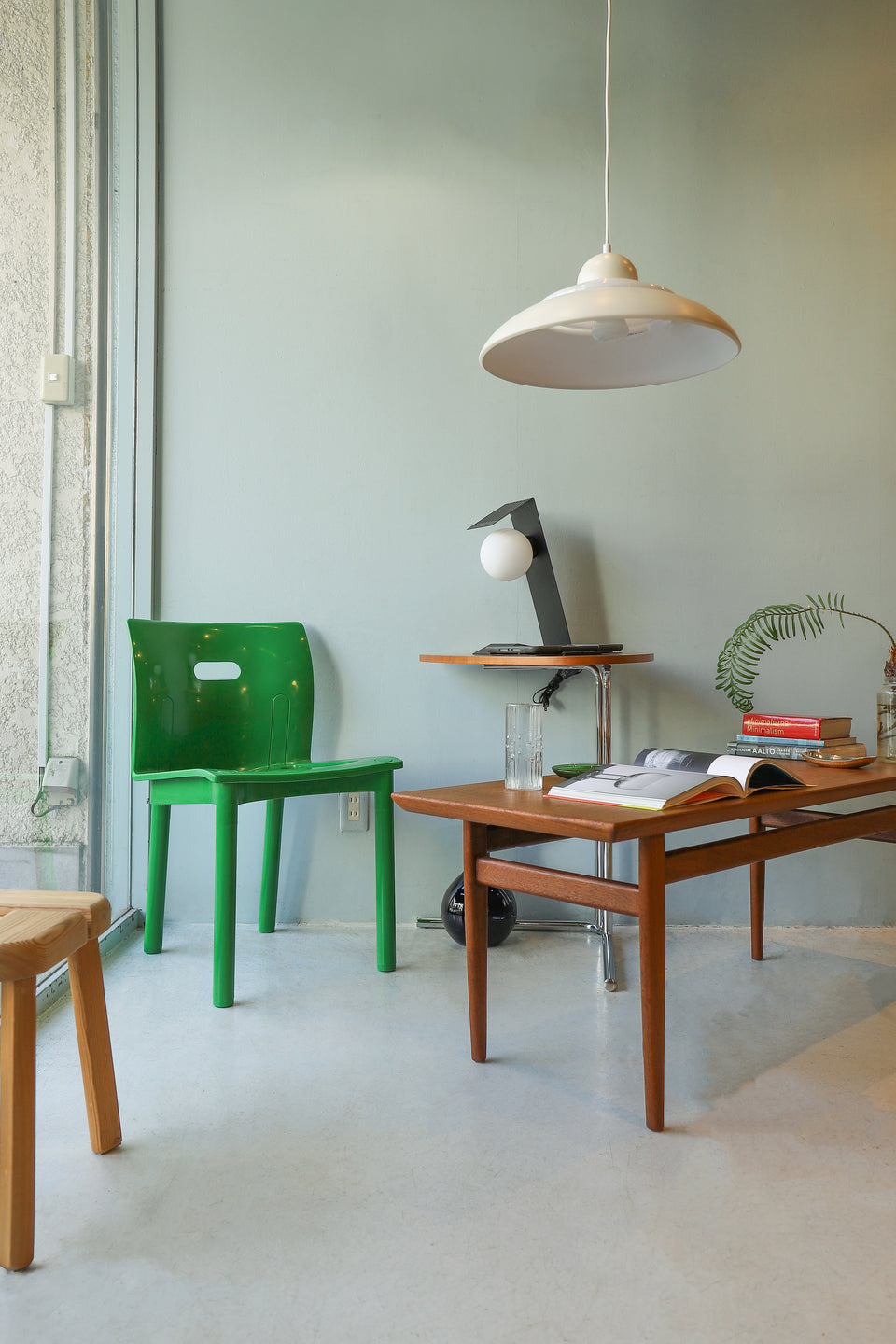 Kartell Stacking Chair 4870 Anna Castelli Ferrieri/カルテル スタッキングチェア アンナ・カステッリ・フェリエーリ グリーン