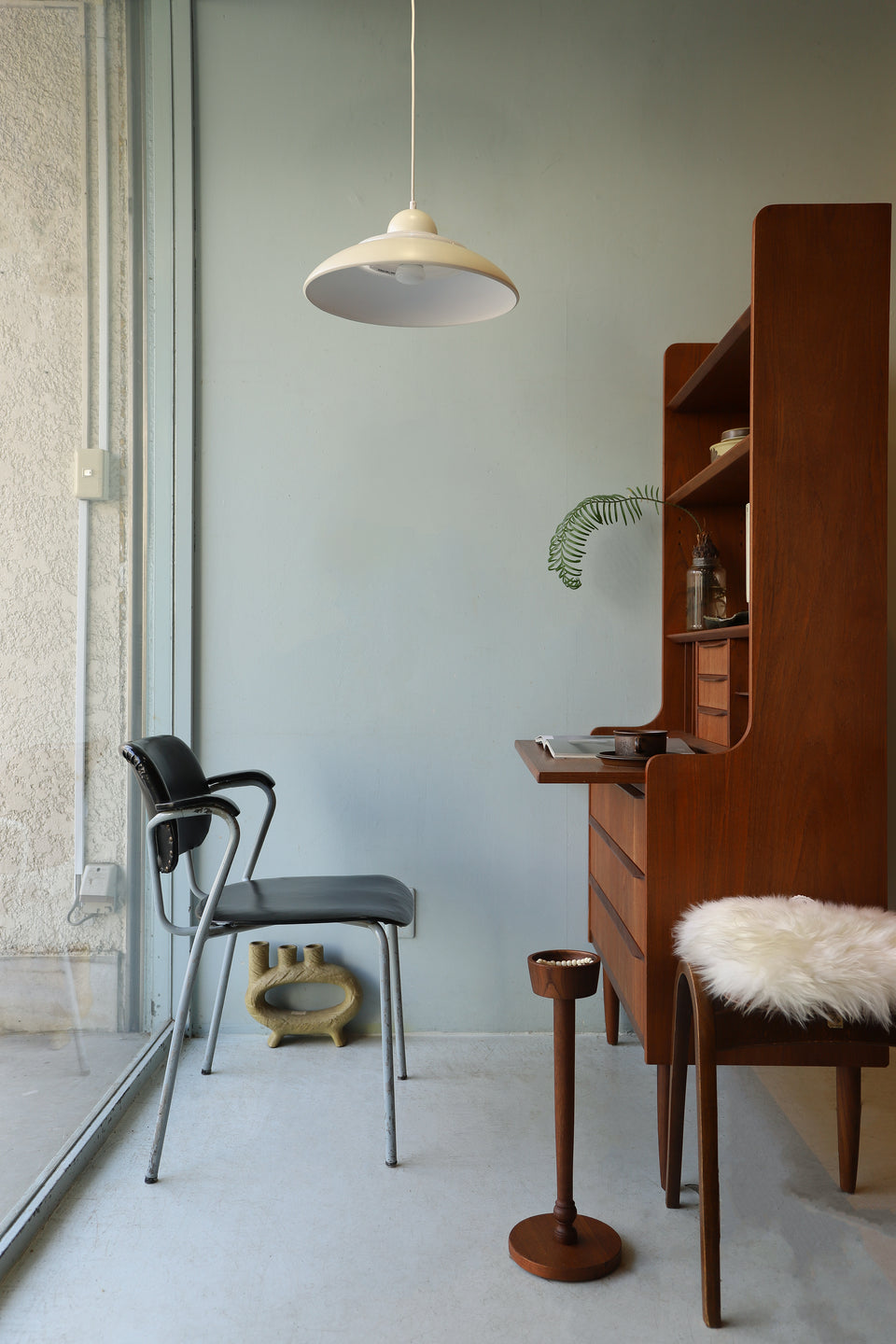 Wooden Plant Stand Danish Vintage/デンマークヴィンテージ プラントスタンド チーク材 北欧インテリア