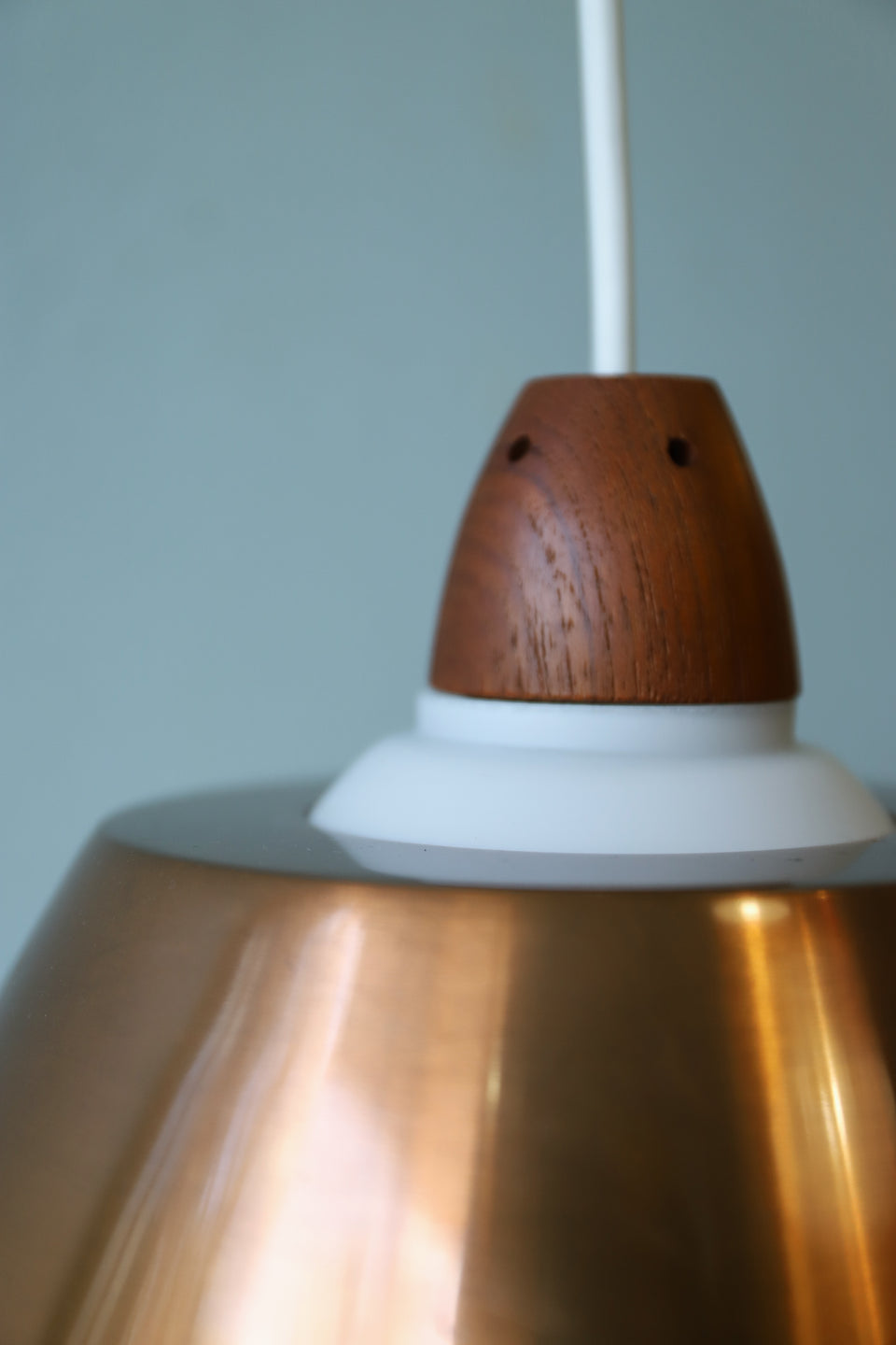 Copper Glass Pendant Light Danish Vintage/デンマークヴィンテージ ペンダントライト コッパー ガラス 北欧インテリア