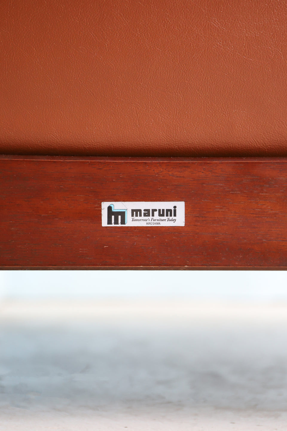 Old Maruni 1P Sofa Madison Japanese Vintage/オールドマルニ ソファ マディソン 本革 レトロモダン