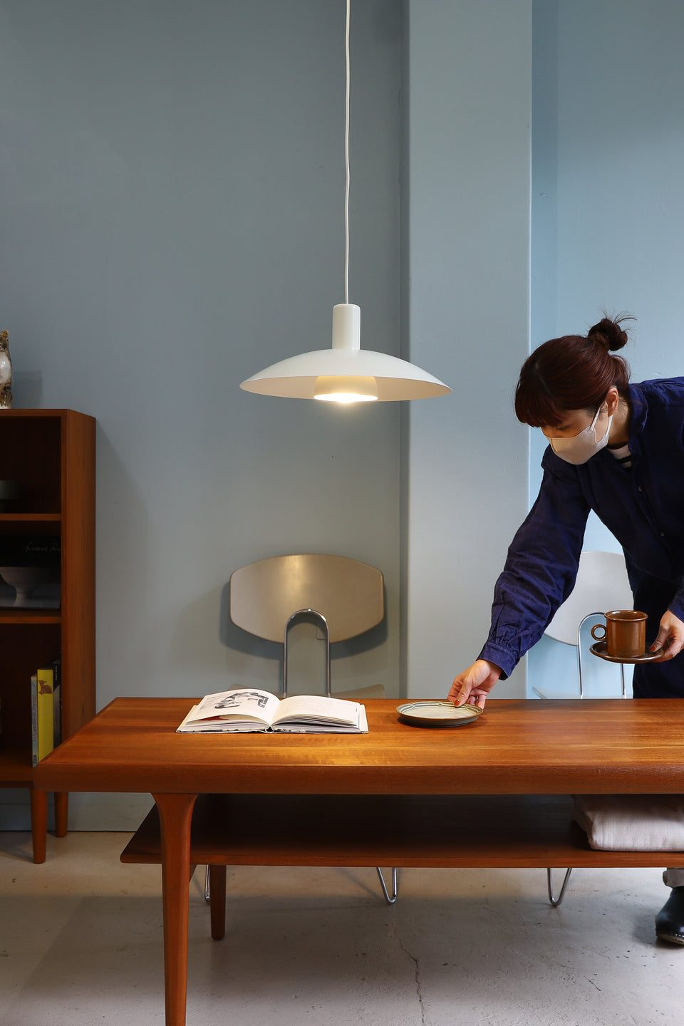 Danish Vintage Horn Pendant Light Model 733/デンマークヴィンテージ ホーン ペンダントライト 照明 北欧インテリア