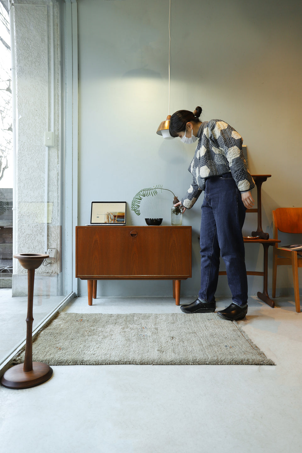 HG Møbler Small Cabinet Teakwood Danish Vintage/デンマークヴィンテージ スモールキャビネット テレビボード 北欧インテリア